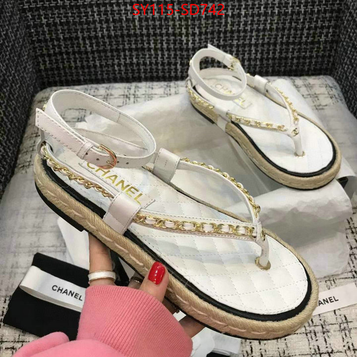 Women Shoes-Chanel,where quality designer replica , ID: SD742,$: 115USD