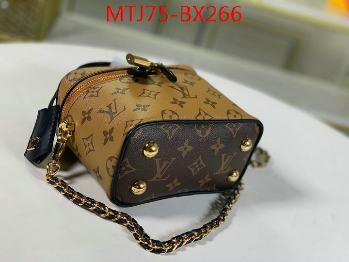 LV Bags(4A)-Vanity Bag-,wholesale ,ID: BX266,$: 75USD