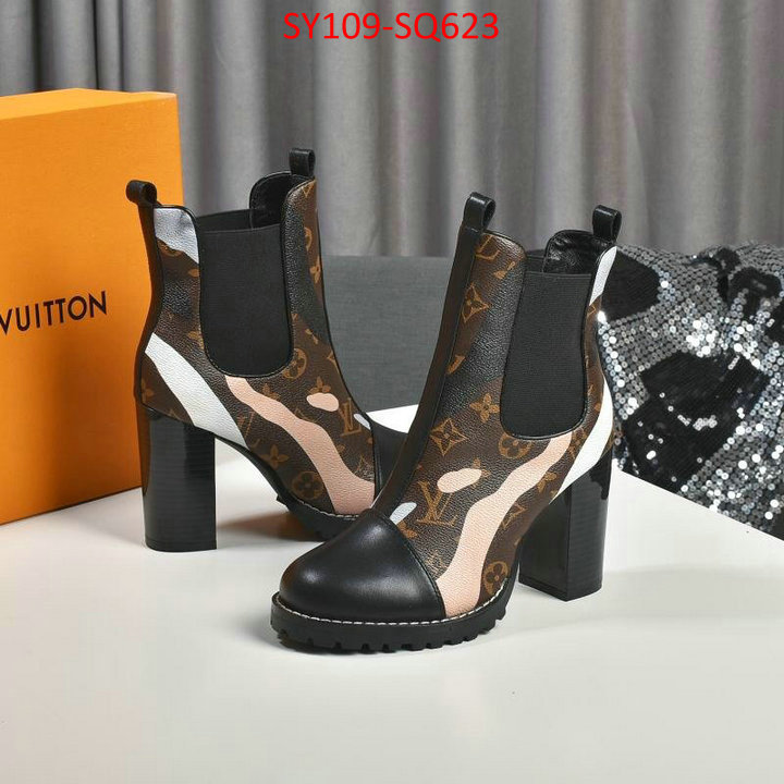 Women Shoes-LV,wholesale imitation designer replicas , ID:SQ623,$: 109USD