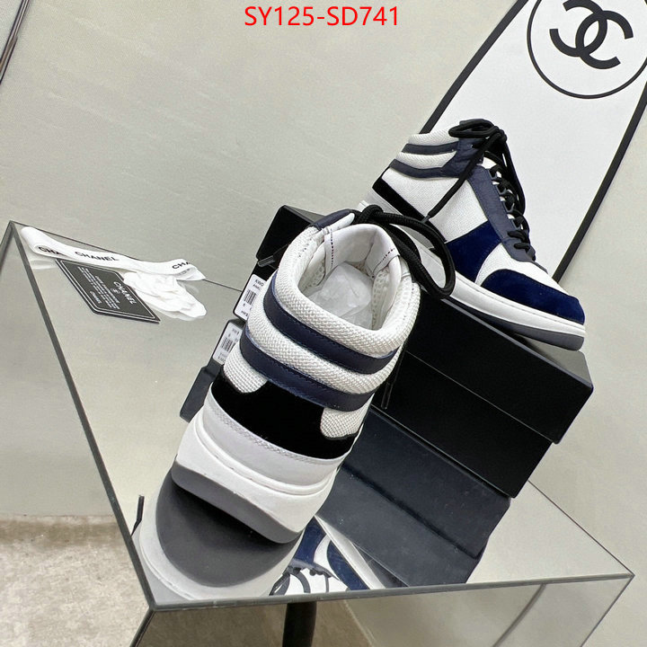 Women Shoes-Chanel,shop cheap high quality 1:1 replica , ID: SD741,$: 125USD