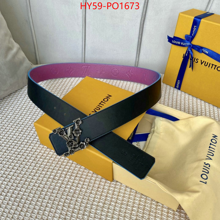 Belts-LV,sale outlet online , ID: PO1673,$: 59USD