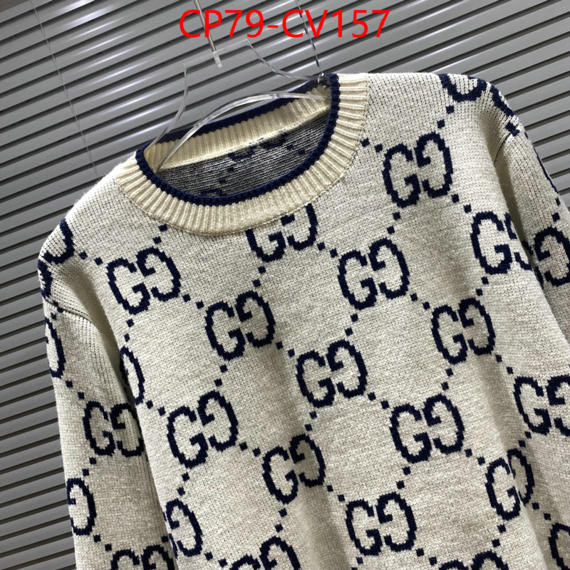 Clothing-Gucci,what is a 1:1 replica , ID: CV157,$: 79USD