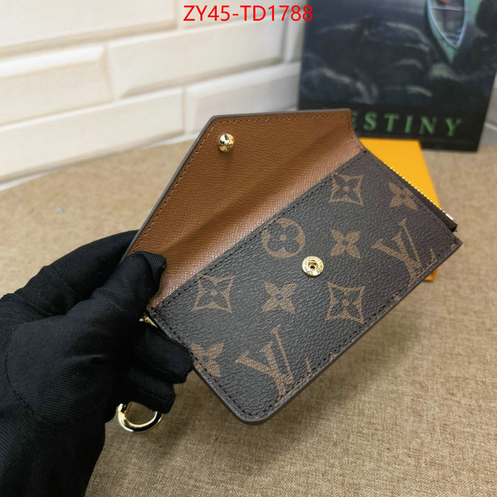 LV Bags(4A)-Wallet,ID: TD1788,$: 45USD