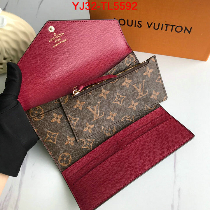 LV Bags(4A)-Wallet,ID: TL5592,$: 32USD