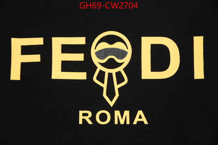 Clothing-Fendi,designer wholesale replica , ID: CW2704,$: 69USD