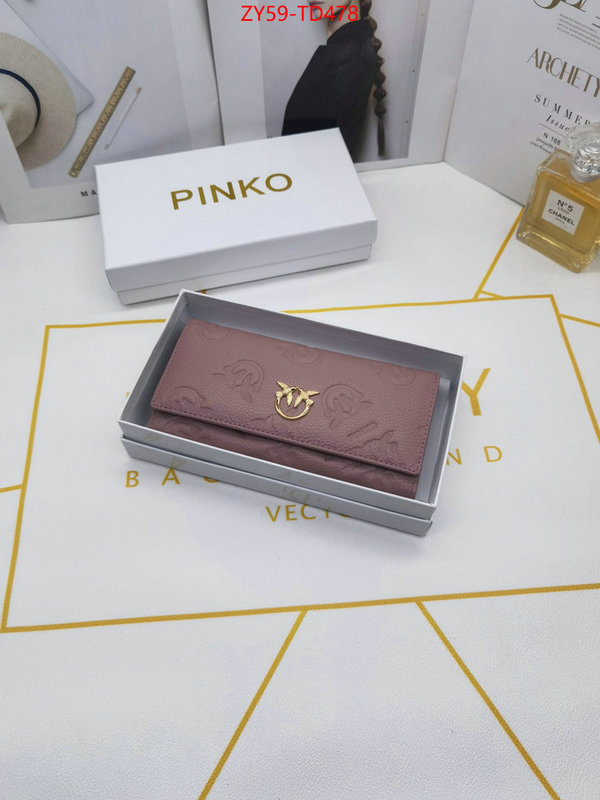 PINKO Bags(4A)-Wallet,sell online luxury designer ,ID: TD478,$: 59USD