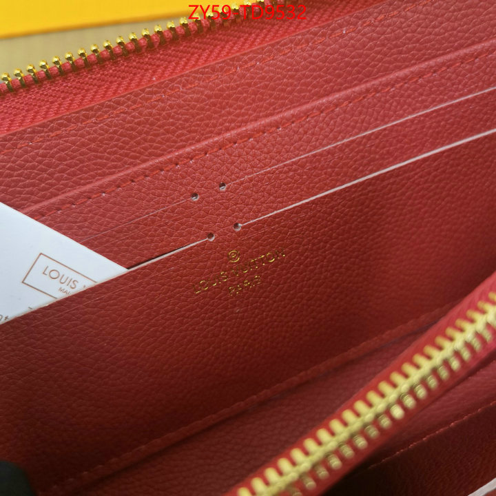 LV Bags(4A)-Wallet,top grade ,ID: TD9532,$: 59USD