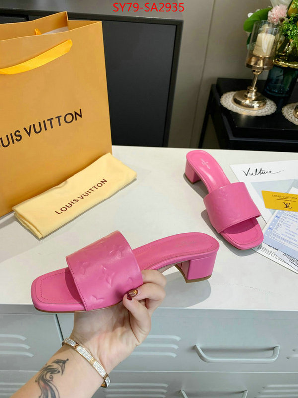 Women Shoes-LV,2023 aaaaa replica customize , ID:SA2935,$: 79USD