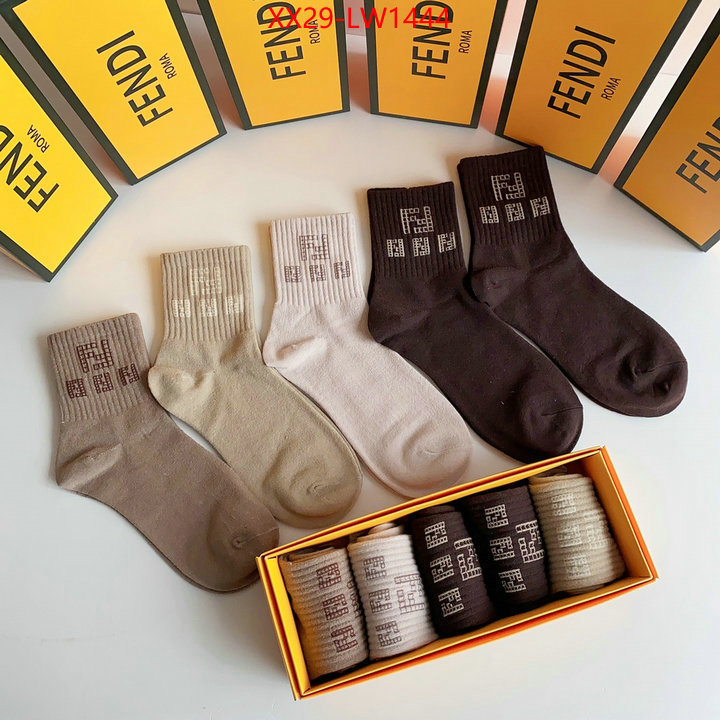 Sock-Fendi,replica shop ,are you looking for , ID: LW1444,$: 29USD