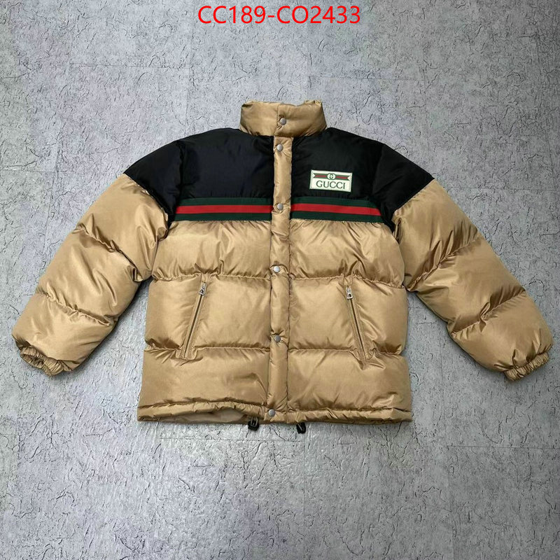 Down jacket Men-Gucci,quality replica , ID: CO2433,$: 189USD