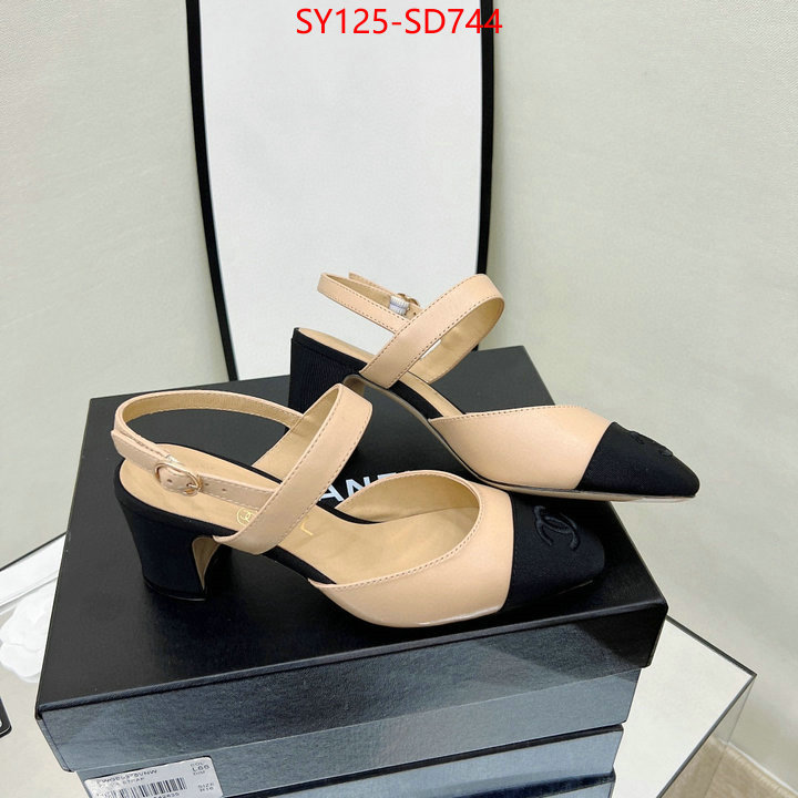 Women Shoes-Chanel,best replica quality , ID: SD744,$: 125USD