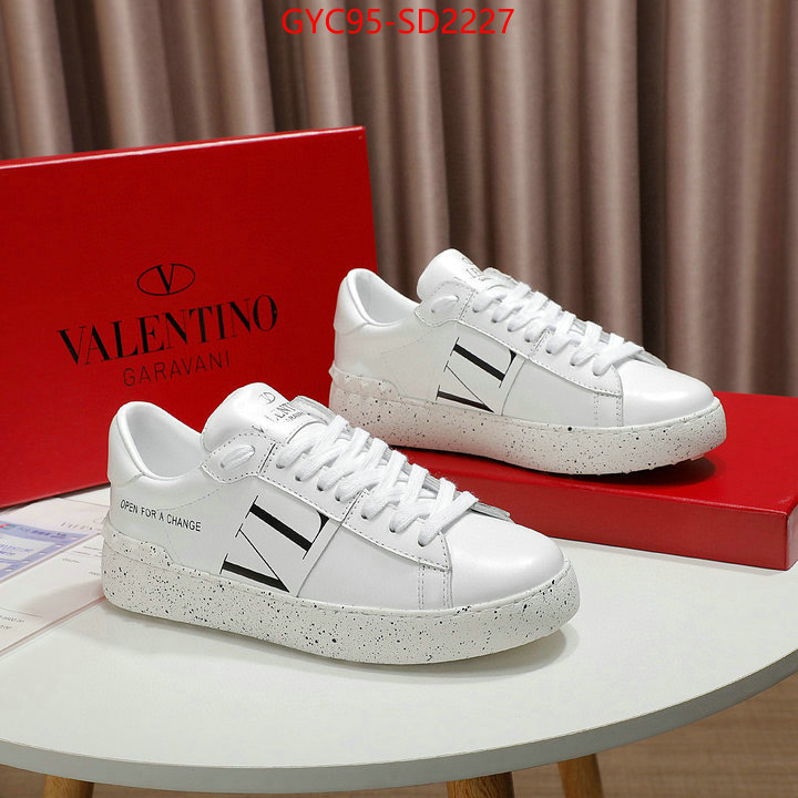 Women Shoes-Valentino,what's the best place to buy replica , ID: SD2227,$: 95USD