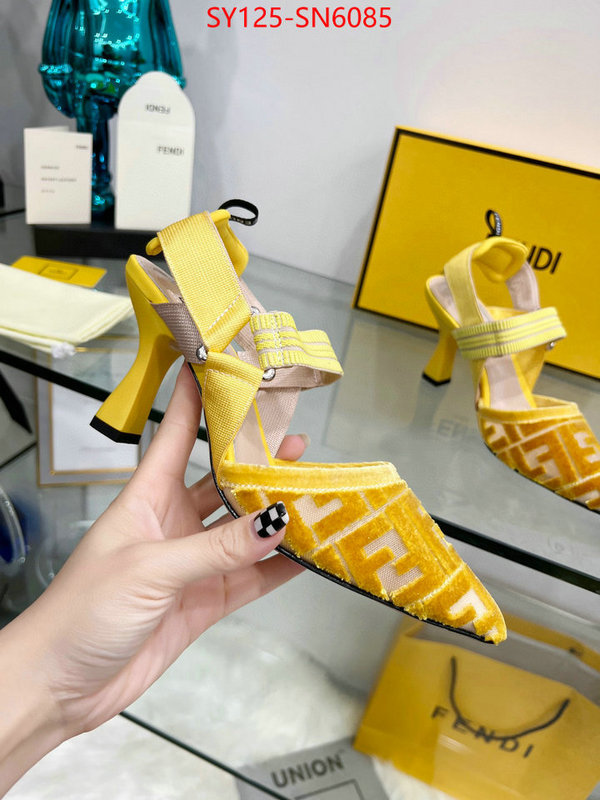 Women Shoes-Fendi,replica wholesale , ID: SN6085,$: 125USD