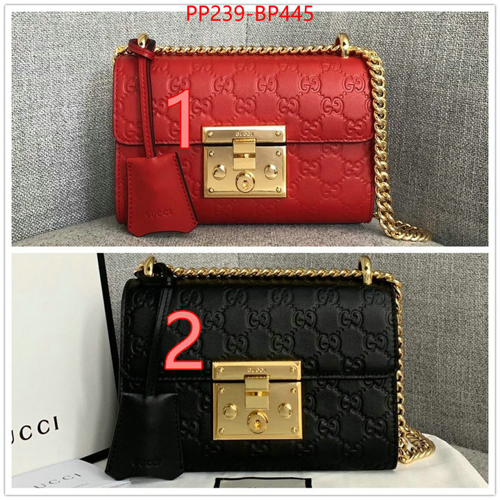 Gucci Bags(TOP)-Padlock-,how to find designer replica ,ID: BP445,$:239USD