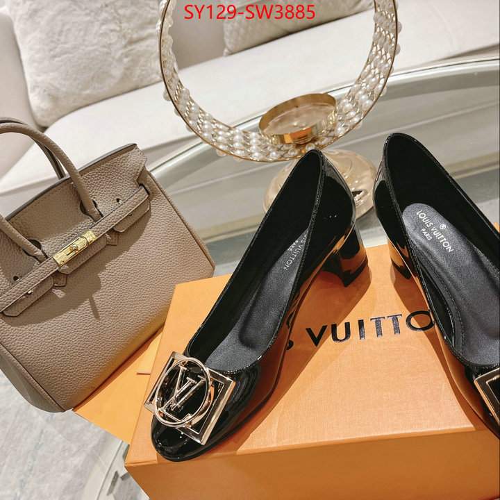 Women Shoes-LV,replcia cheap from china , ID: SW3885,$: 129USD