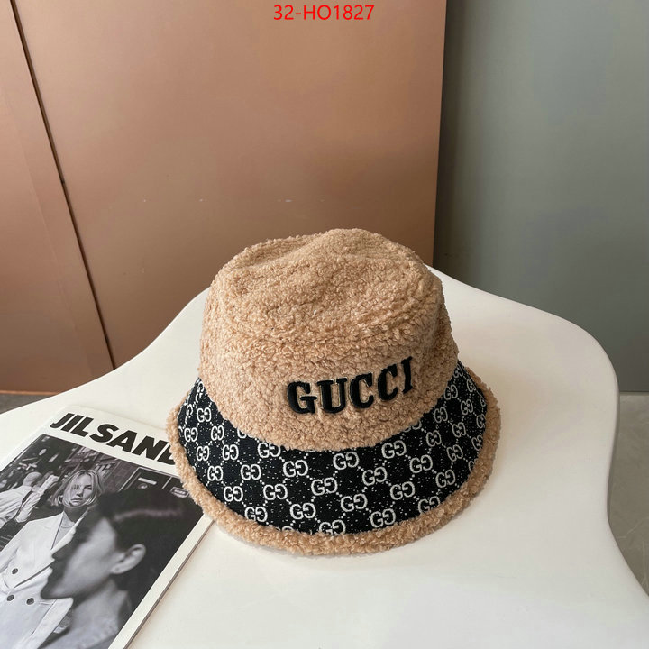 Cap (Hat)-Gucci,new designer replica , ID: HO1827,$: 32USD