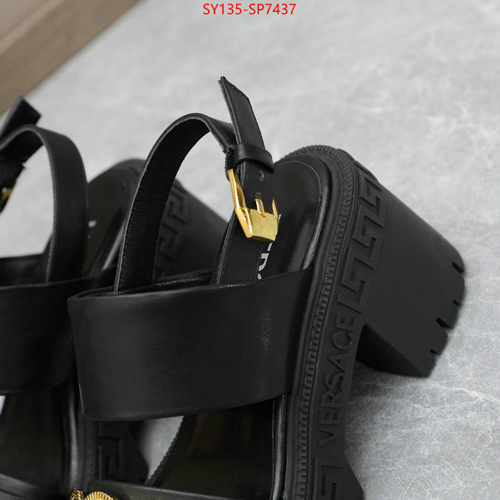 Women Shoes-Versace,fake designer , ID: SP7437,$: 135USD