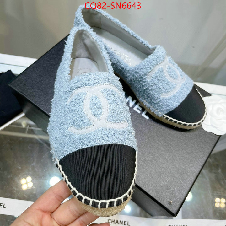 Women Shoes-Chanel,only sell high quality , ID: SN6643,$: 82USD