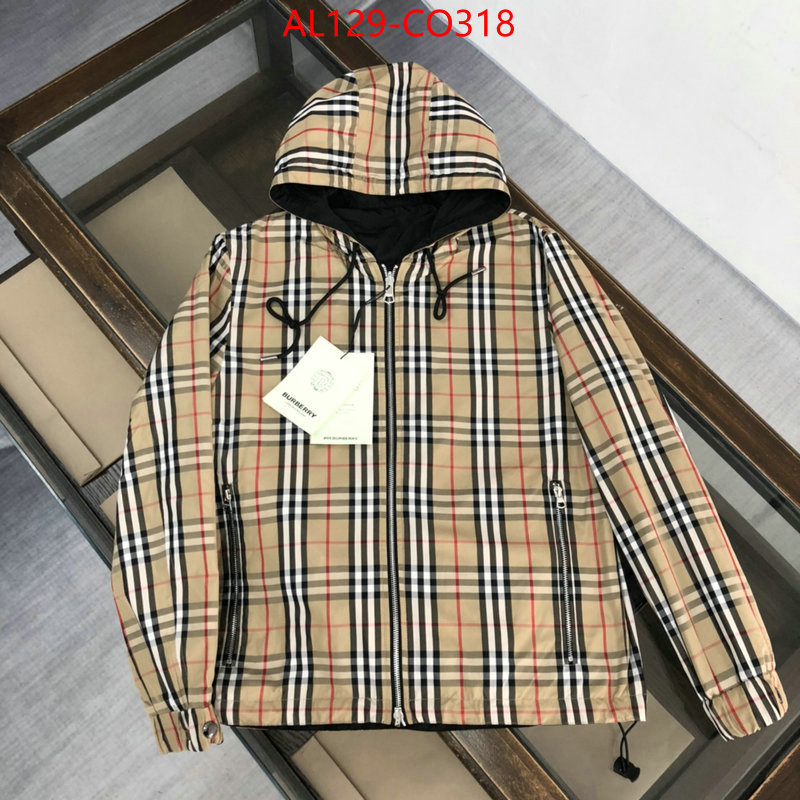 Down jacket Men-Burberry,high quality customize , ID: CO318,$: 129USD