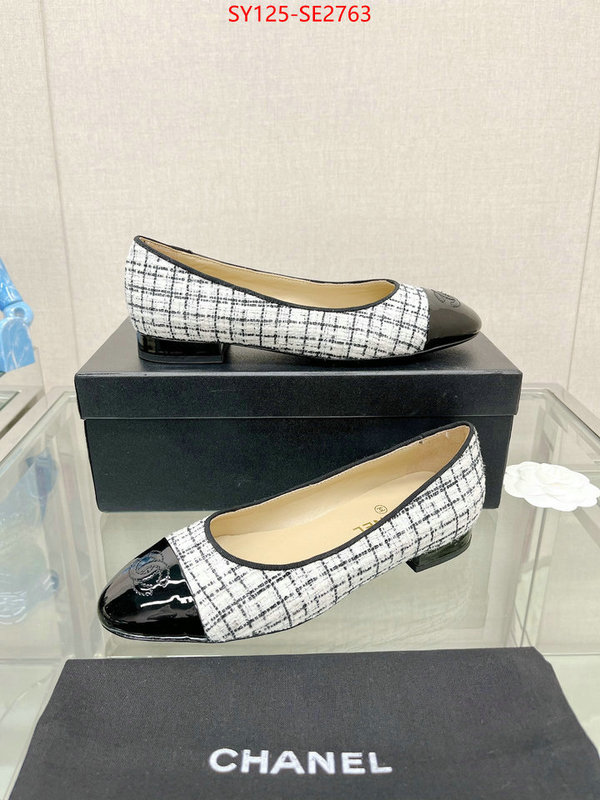 Women Shoes-Chanel,best luxury replica , ID: SE2763,$: 125USD