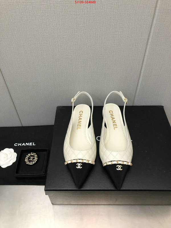 Women Shoes-Chanel,cheap replica designer , ID: SE4849,$: 109USD