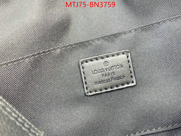 LV Bags(4A)-Pochette MTis Bag-Twist-,ID: BN3759,$: 75USD