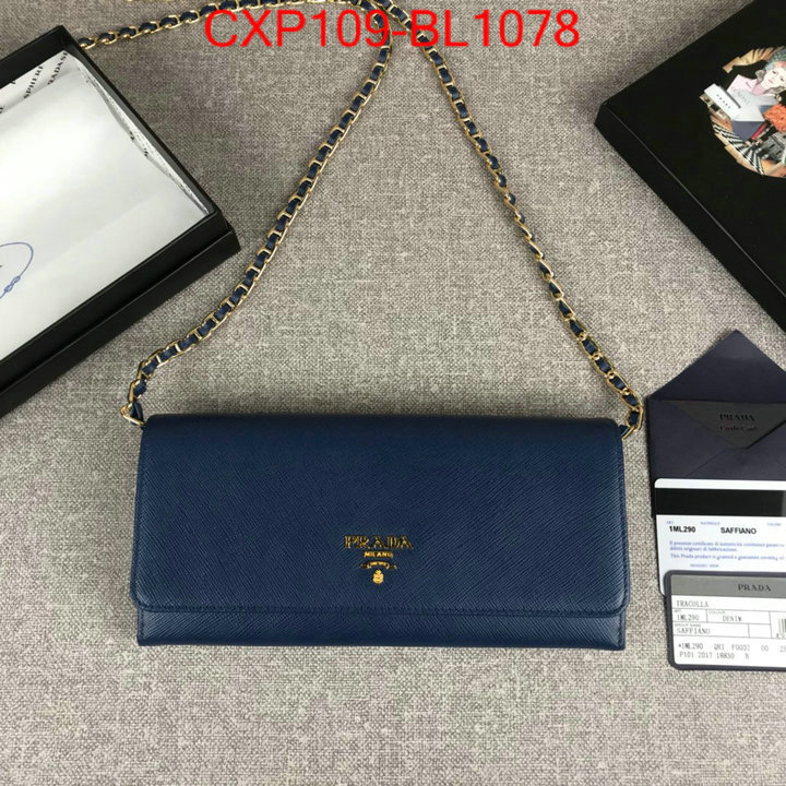 Prada Bags(TOP)-Diagonal-,ID: BL1078,$: 109USD