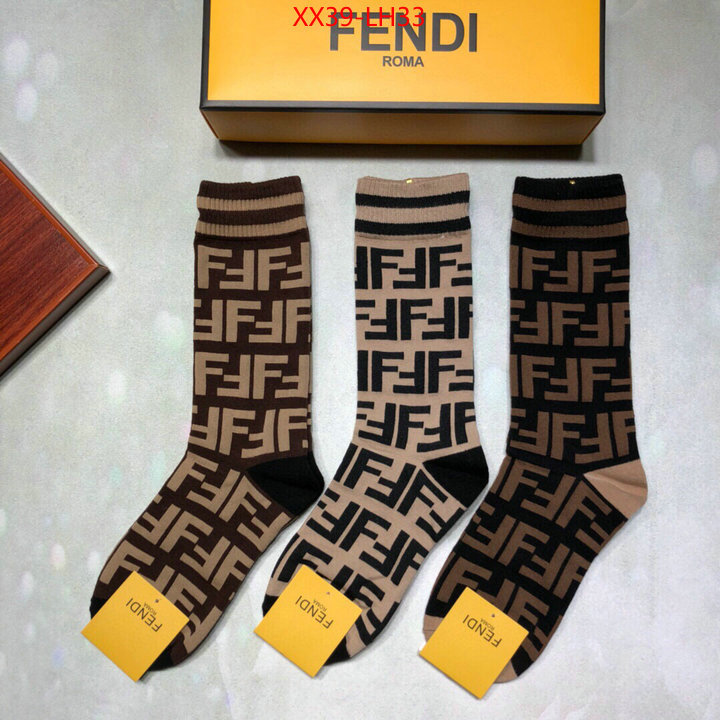 Sock-Fendi,where to buy fakes , ID:LH33,$: 39USD