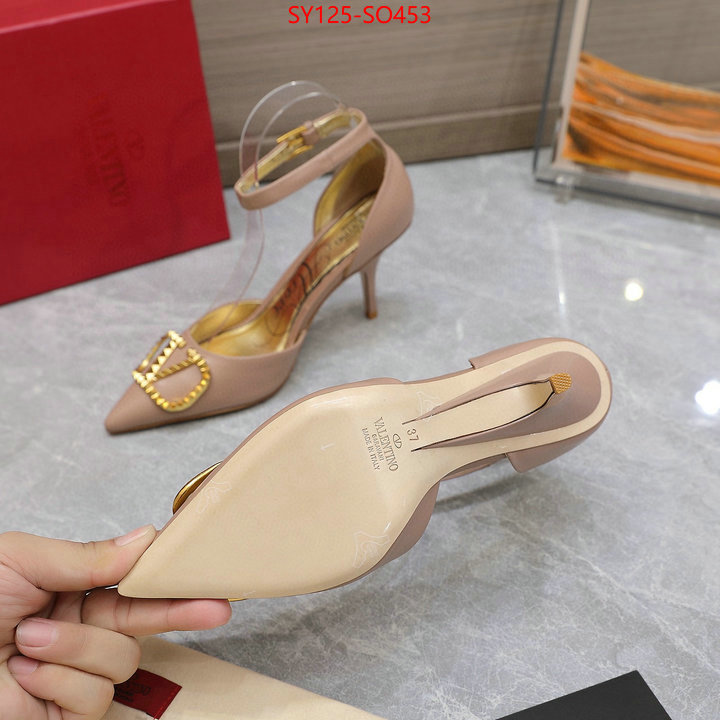 Women Shoes-Valentino,aaaaa+ class replica , ID: SO453,$: 125USD