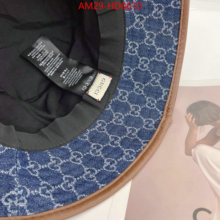 Cap (Hat)-Gucci,top sale , ID: HD6610,$: 29USD