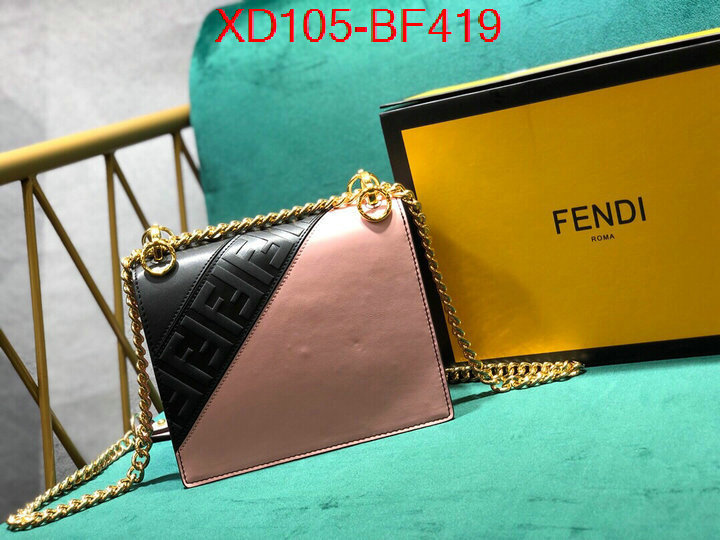 Fendi Bags(4A)-Diagonal-,ID: BF419,$:105USD