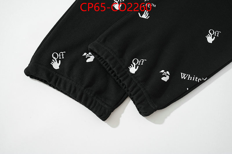 Clothing-OffWhite,best quality fake , ID: CO2260,$: 65USD