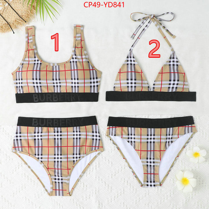 Swimsuit-Burberry,top quality replica , ID: YD841,$: 49USD