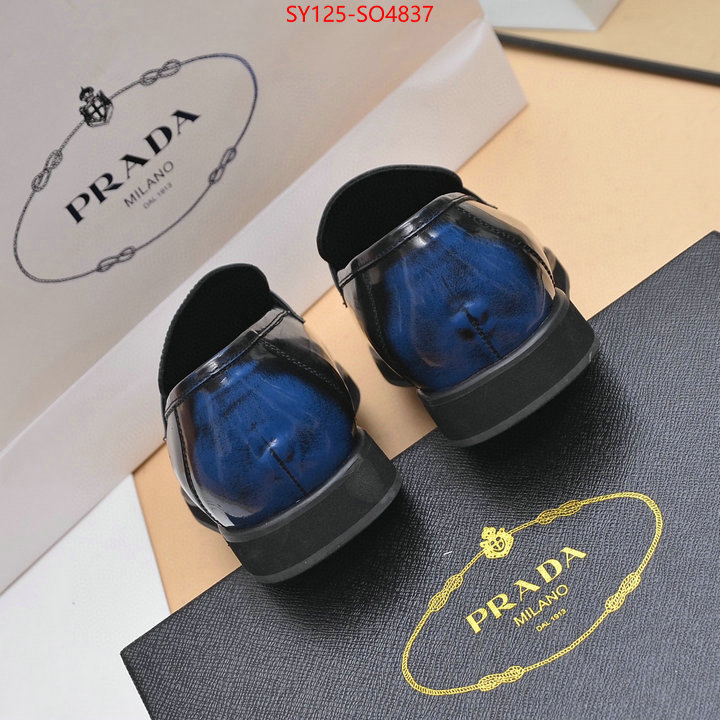 Men Shoes-Prada,designer 1:1 replica , ID: SO4837,$: 125USD