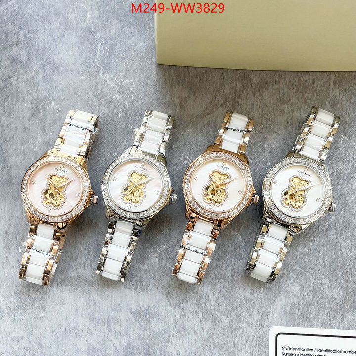 Watch (TOP)-Chanel,highest product quality , ID: WW3829,$: 249USD