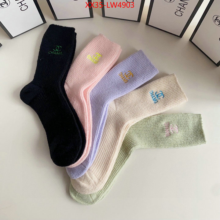 Sock-Chanel,high quality aaaaa replica , ID: LW4903,$: 35USD