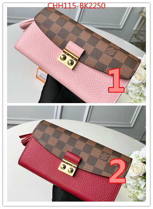 LV Bags(TOP)-Wallet,ID: BK2250,$:115USD