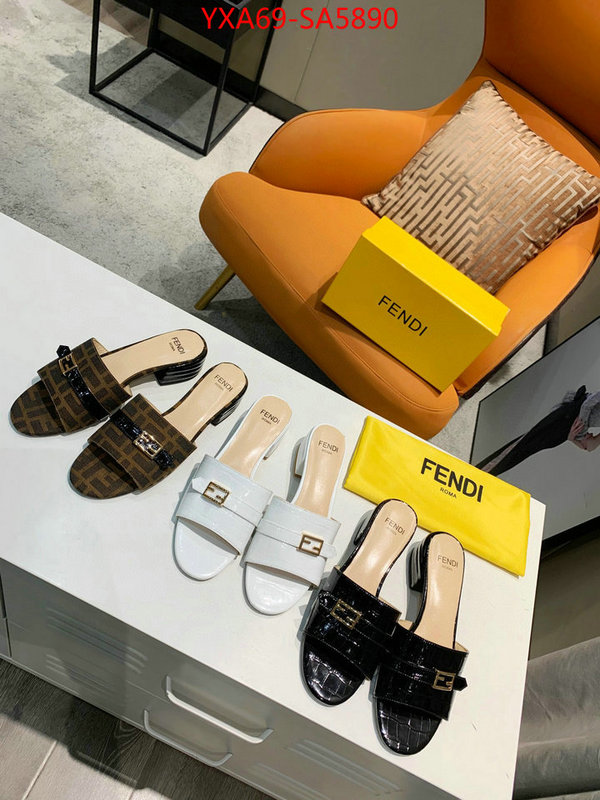 Women Shoes-Fendi,best replica quality , ID: SA5890,$: 69USD