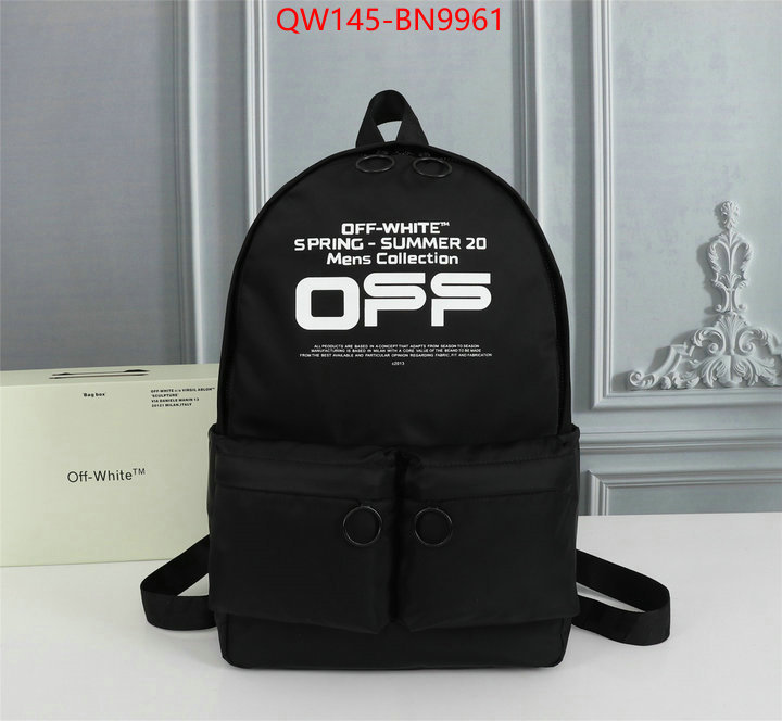 Off-White Bags ( TOP )-Backpack-,cheap high quality replica ,ID: BN9961,$: 145USD