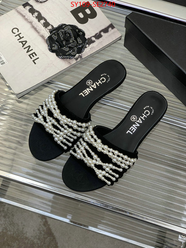 Women Shoes-Chanel,fake designer , ID: SE2740,$: 109USD