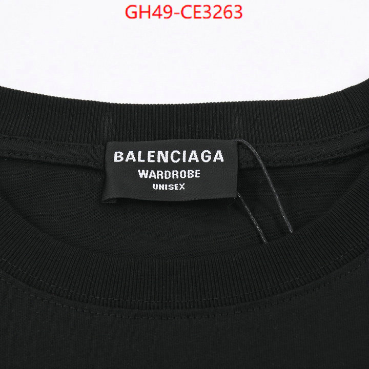 Clothing-Balenciaga,buy high-quality fake , ID: CE3263,$: 49USD