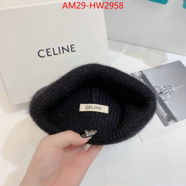 Cap (Hat)-Celine,buy first copy replica , ID: HW2958,$: 29USD