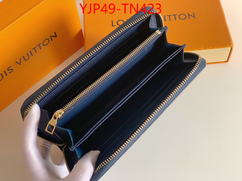 LV Bags(4A)-Wallet,ID: TN423,$: 49USD