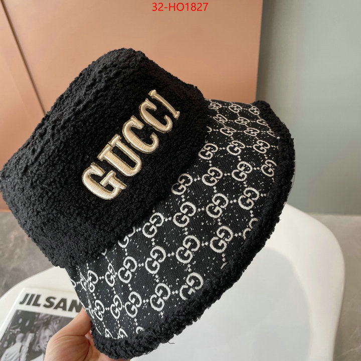 Cap (Hat)-Gucci,new designer replica , ID: HO1827,$: 32USD