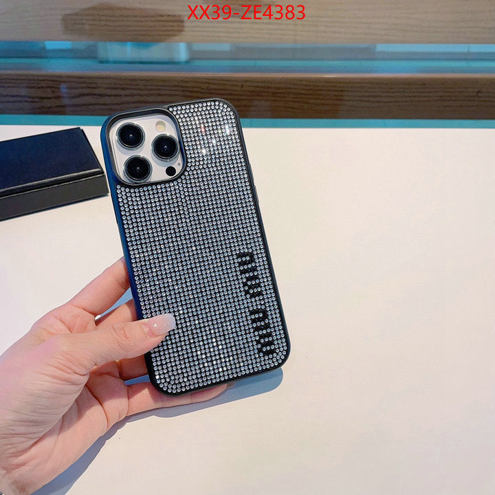 Phone case-MIU MIU,1:1 clone , ID: ZE4383,$: 39USD