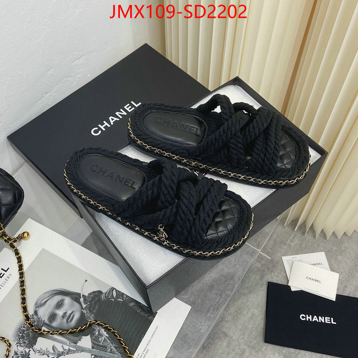 Women Shoes-Chanel,wholesale 2023 replica , ID: SD2202,$: 109USD