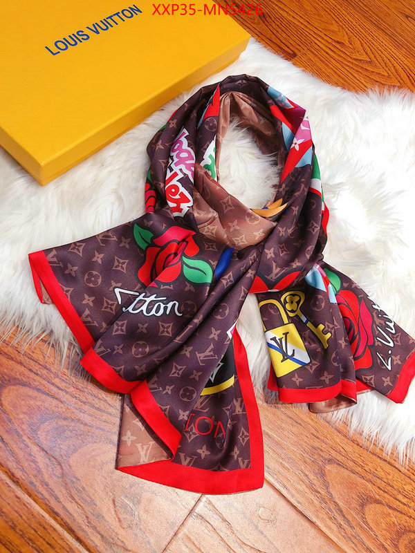 Scarf-LV,fashion designer , ID: MN5426,$: 35USD