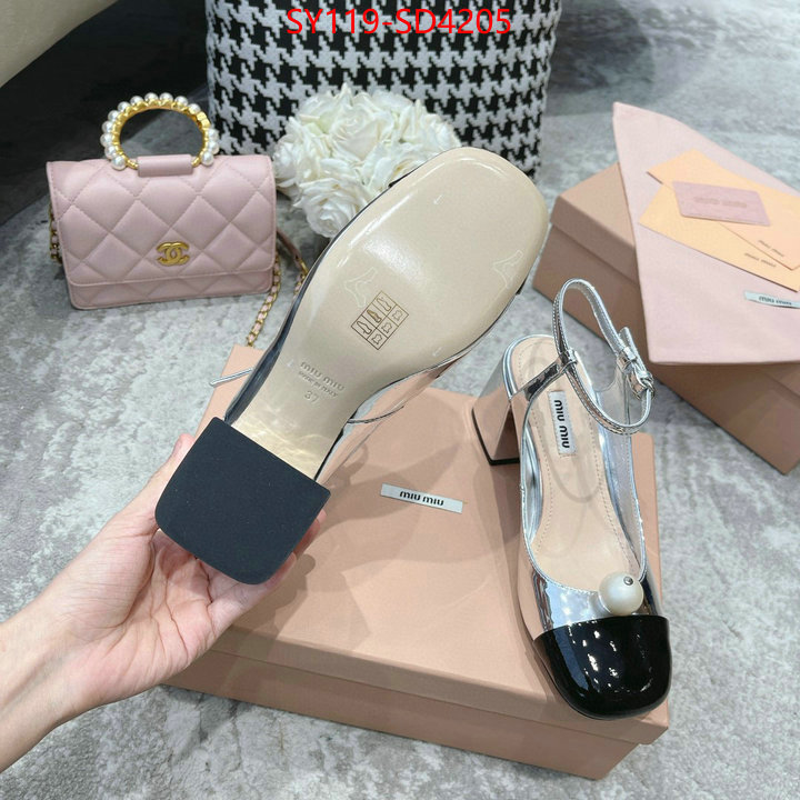 Women Shoes-Miu Miu,replica sale online , ID: SD4205,$: 119USD