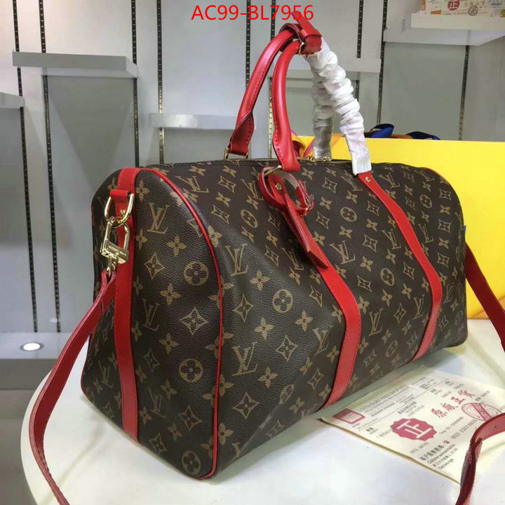 LV Bags(4A)-Keepall BandouliRe 45-50-,highest quality replica ,ID: BL7956,$: 99USD