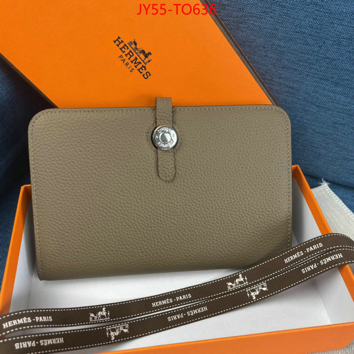 Hermes Bags(4A)-Wallet-,top perfect fake ,ID: TO636,$: 55USD